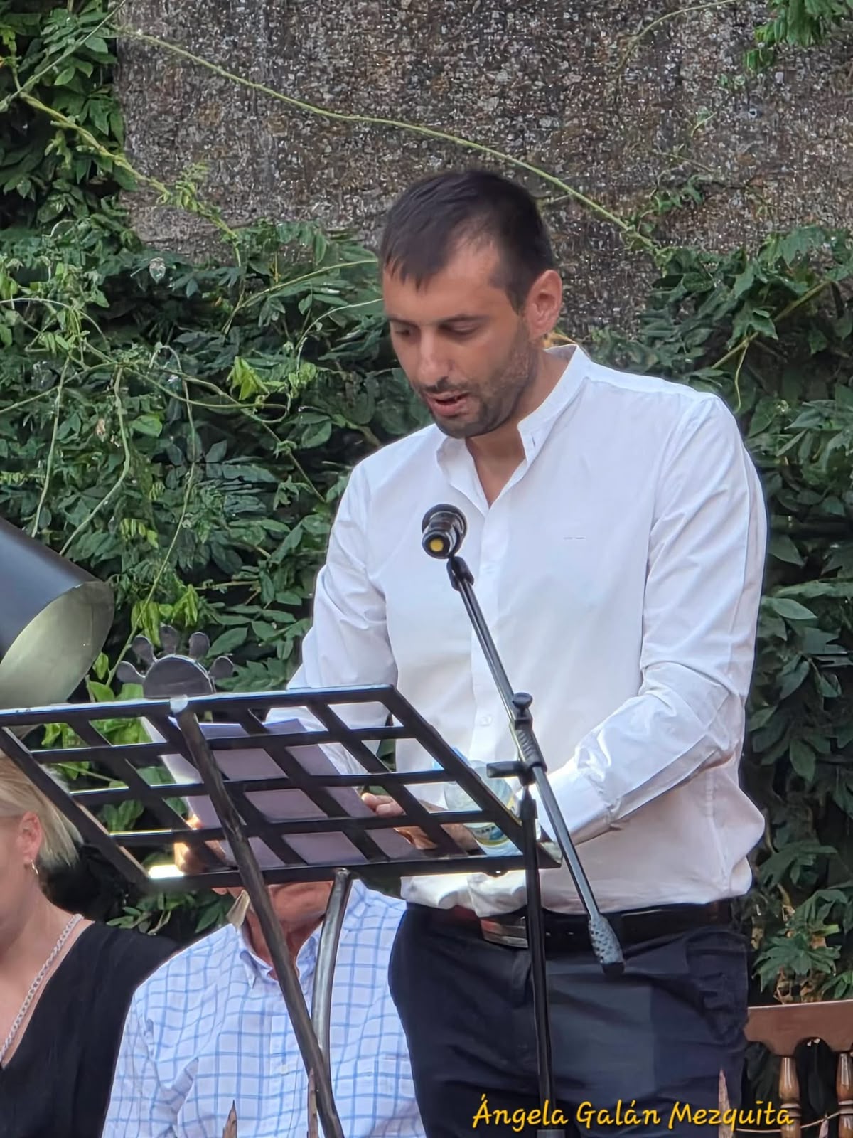 David Carrión emociona en Alcañices: «Mi partido es mi pueblo»