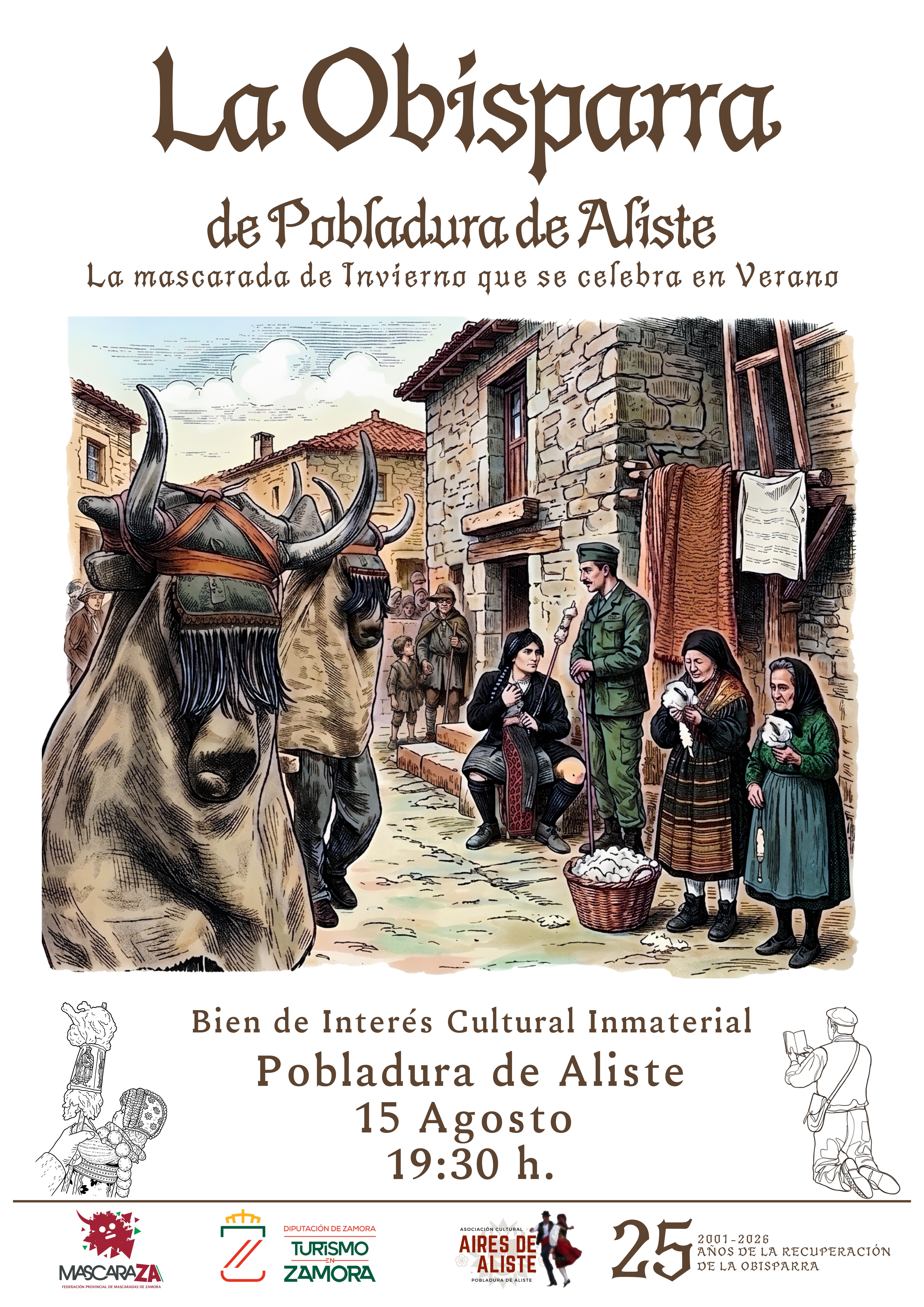 La Obisparra de Pobladura de Aliste celebra el 25 aniversario de su recuperación el 15 de agosto