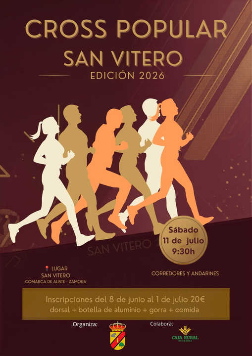 San Vitero celebra la VI edición de su Cross Popular